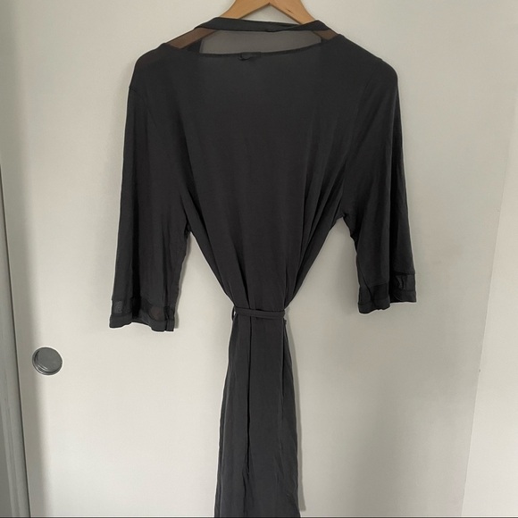 PJ Salvage Robe Grey Size Medium - Picture 6 of 6